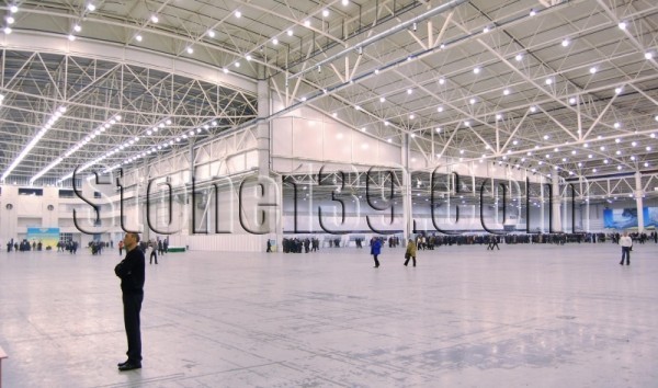 烏克蘭基輔國際會展中心內廳展位效果