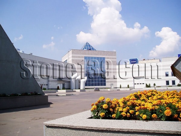 莫斯科國(guó)際展覽中心外側(cè)一角