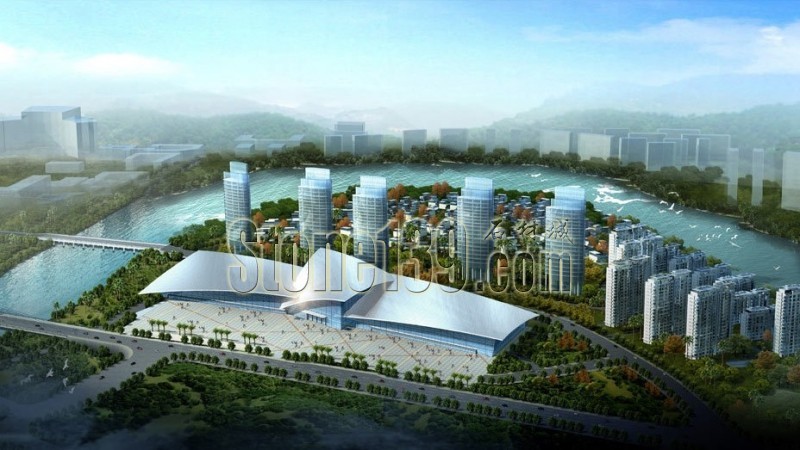 福建(南安)成功國際會展中心(效果圖)1