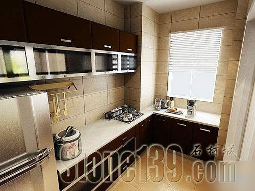 現代簡約風廚房裝修 網絡最火15款廚房裝修效果圖