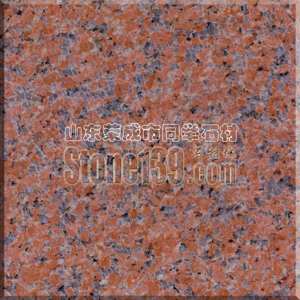 三款國產紅色花崗巖(石島紅、永定紅、楓葉紅)的比較