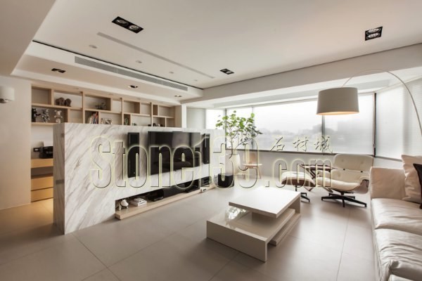 【設計流】分享一些不錯的大理石室內應用設計(圖文)