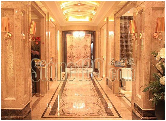 卡布奇諾大理石貼圖及工程應用(圖文)