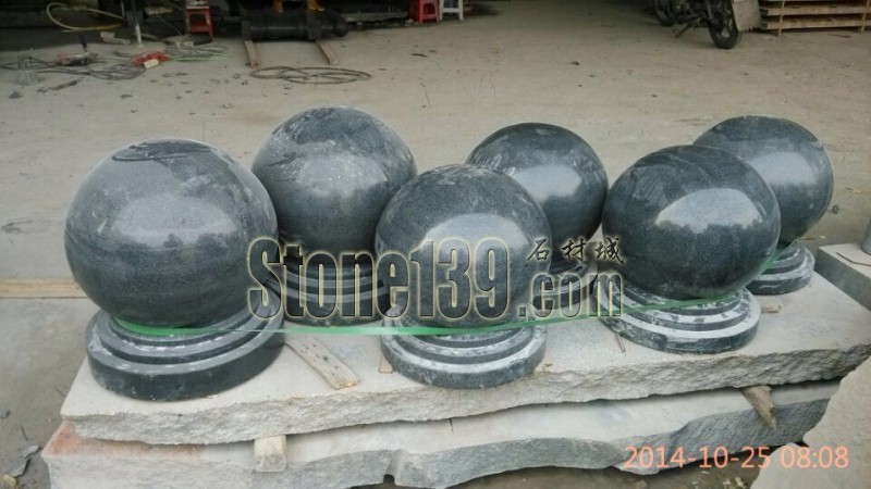 長泰匯磊石材專業生產福建芝麻黑花崗巖碑石、環境石材