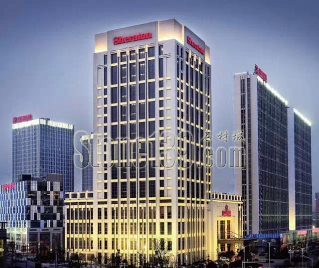 進口大理石沉香米黃酒店別墅外墻裝飾案例欣賞