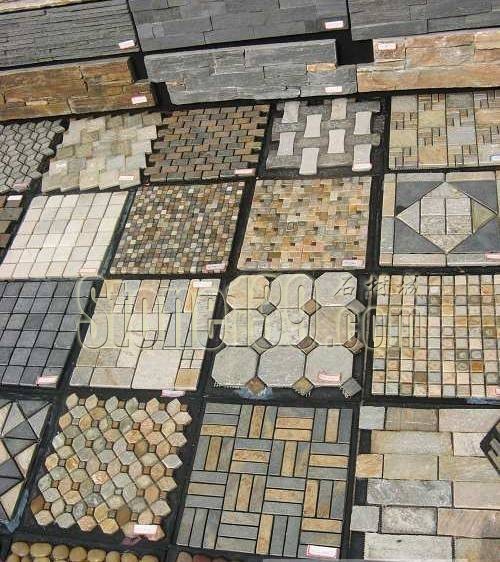  石材馬賽克用的材料都是邊角廢料嗎？