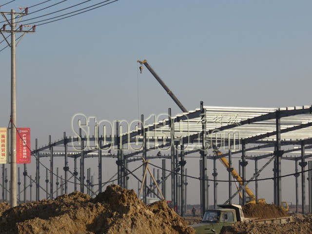 國際級石材產業園萬國商貿城接待中心啟幕