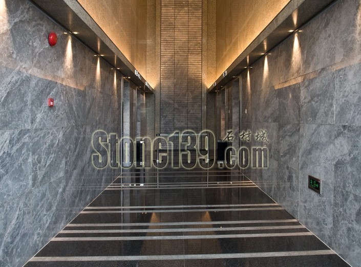 柏斯灰網大理石打造灰色系低調主旋律內裝