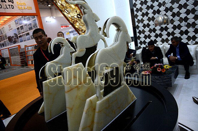 回顧2015廈門國(guó)際石材展上那些精美的石材展品設(shè)計(jì)（圖集）