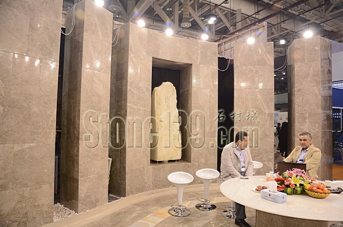 回顧2015廈門國際石材展上那些精美的石材展品設計(圖集)