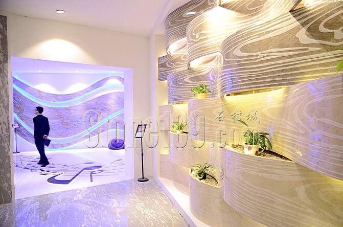 回顧2015廈門國際石材展上那些精美的石材展品設計（圖集）