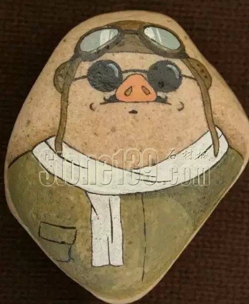 鵝卵石也能變得“萌萌噠”！“石頭畫(huà)”引關(guān)注