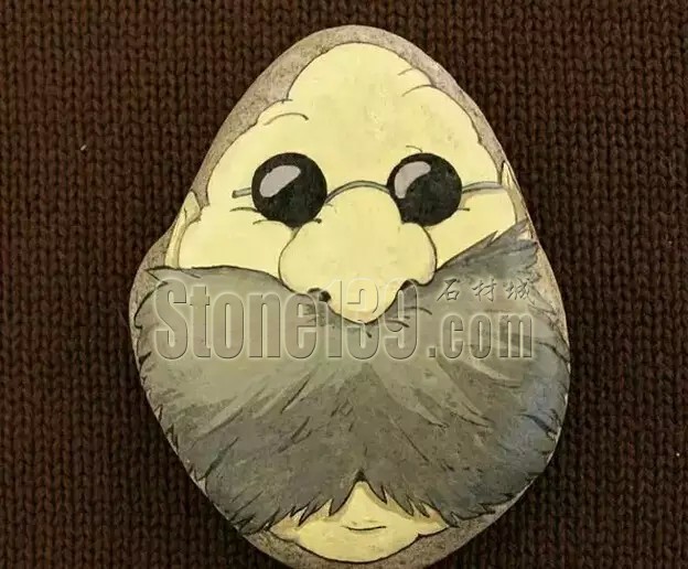 鵝卵石也能變得“萌萌噠”！“石頭畫(huà)”引關(guān)注