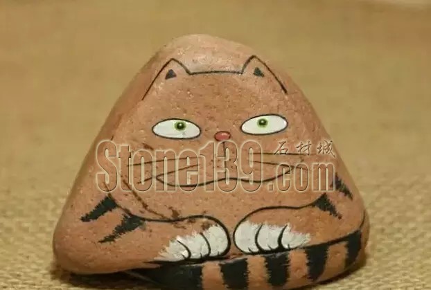 鵝卵石也能變得“萌萌噠”！“石頭畫(huà)”引關(guān)注