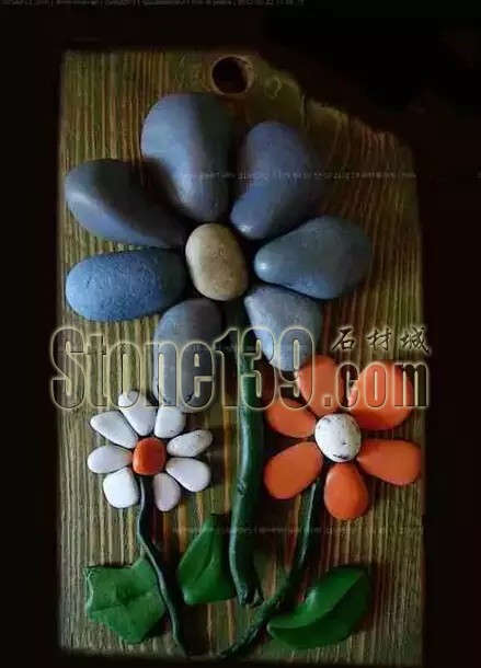 鵝卵石也能變得“萌萌噠”！“石頭畫”引關注