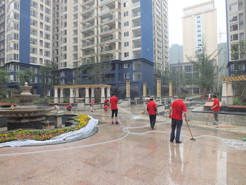 小區物業對石材的日常維護心得