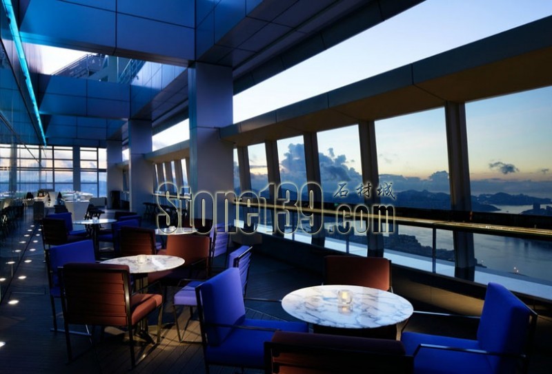 香港OZONE酒吧石材裝飾應用欣賞(多圖)