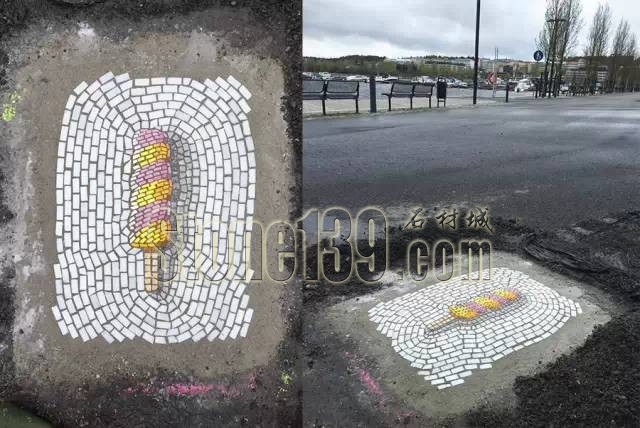 用馬賽克藝術來“填坑”看完我也是醉了（多圖）