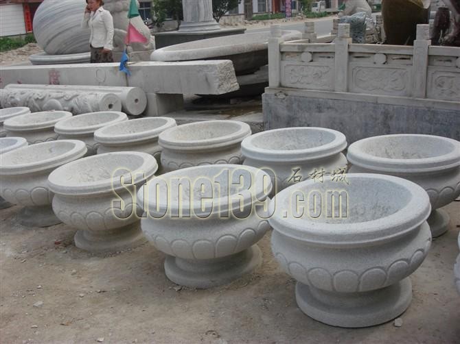 石材花缽花盆的種類及材質分類介紹(圖)