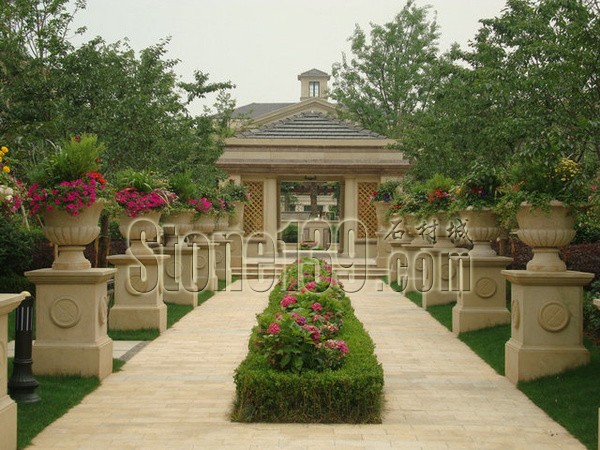 石材花缽花盆的種類及材質分類介紹(圖)