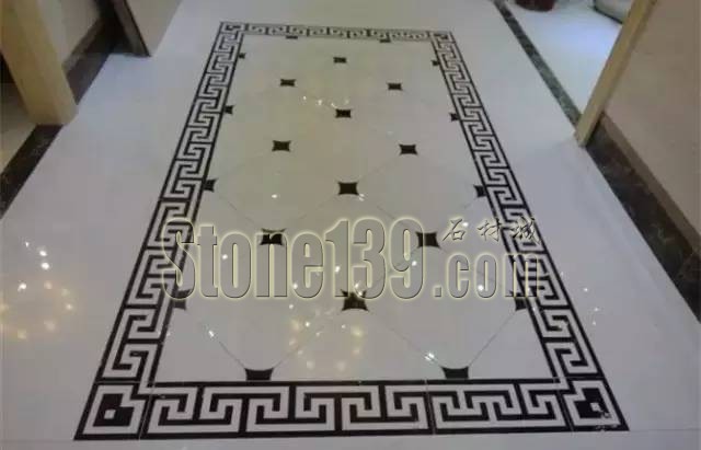 大理石石材地板拼花