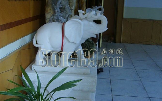 石雕大象介紹及裝飾應用中該如何擺放