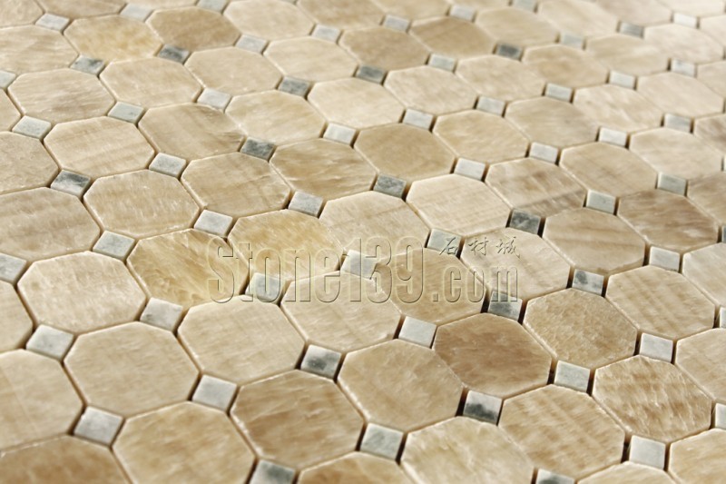 六邊形八邊形圓形石材馬賽克（多圖）