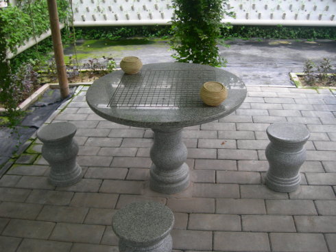 花崗巖石桌椅(雕刻)欣賞