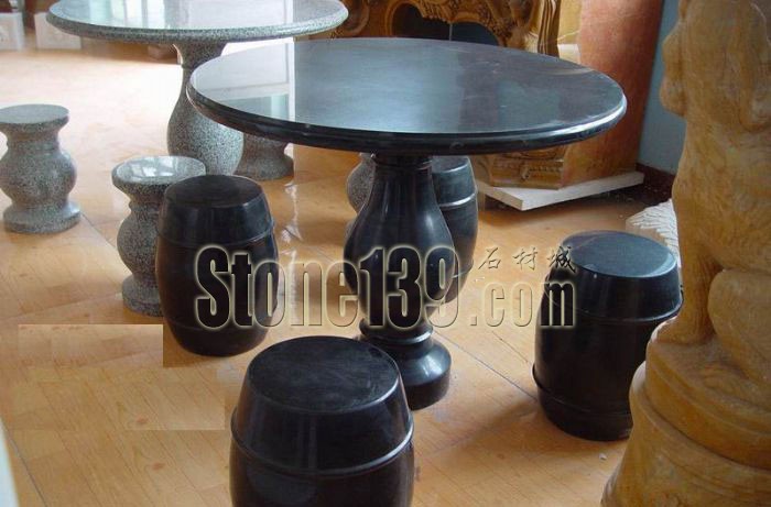 花崗巖石桌椅(雕刻)欣賞