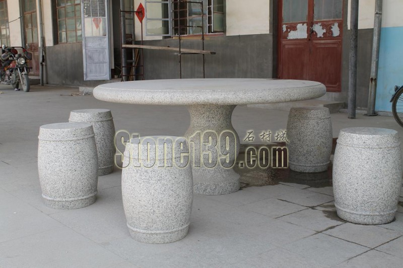 花崗巖石桌椅(雕刻)欣賞