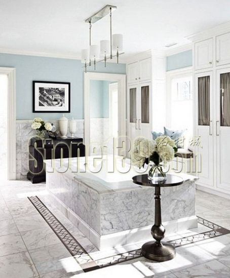 天然石材精品裝飾案例之浴室應用