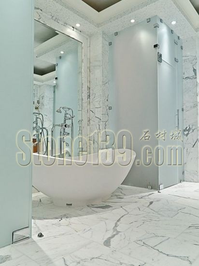 天然石材精品裝飾案例之浴室應用