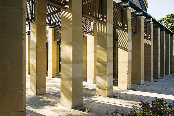 石材柱子裝飾應用案例