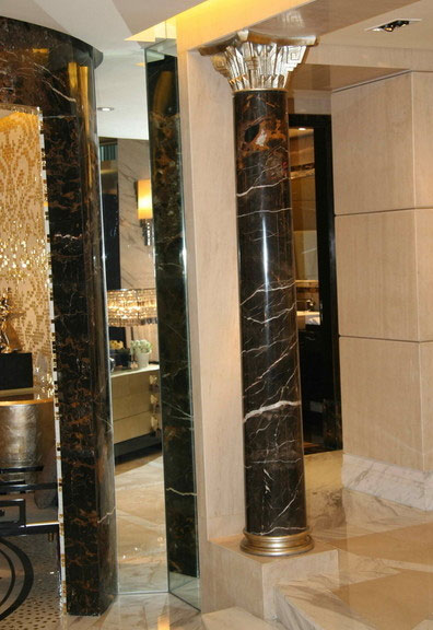 石材柱子裝飾應用案例