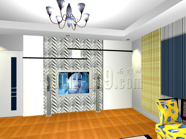 家裝石材馬賽克背景墻應用(客廳電視背景臥室床頭背景)