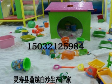 批發兒童沙池白沙子 游樂場白沙無塵無雜質 顆粒均勻