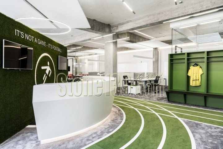 Onefootball足球主題辦公室設計