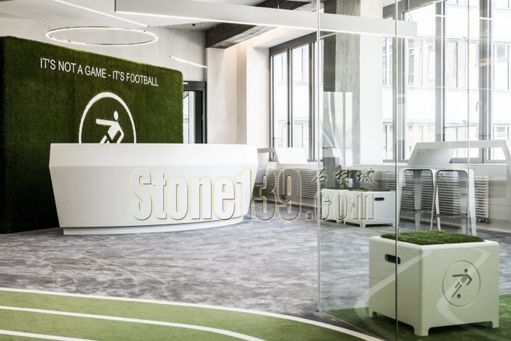 Onefootball足球主題辦公室設計