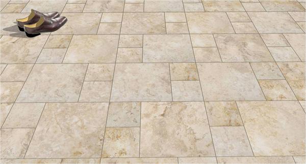 石材薄板鋪地的十四種拼貼方法