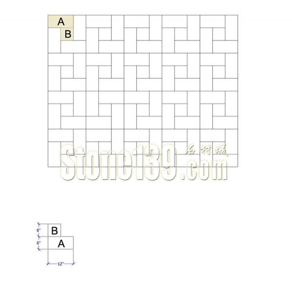 石材薄板鋪地的十四種拼貼方法