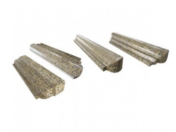 塞北金麻石材異形產品 線條 內蒙古花崗巖線條