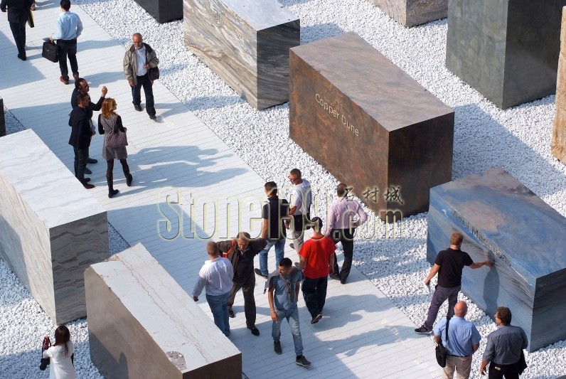 意大利石材展現場圖片