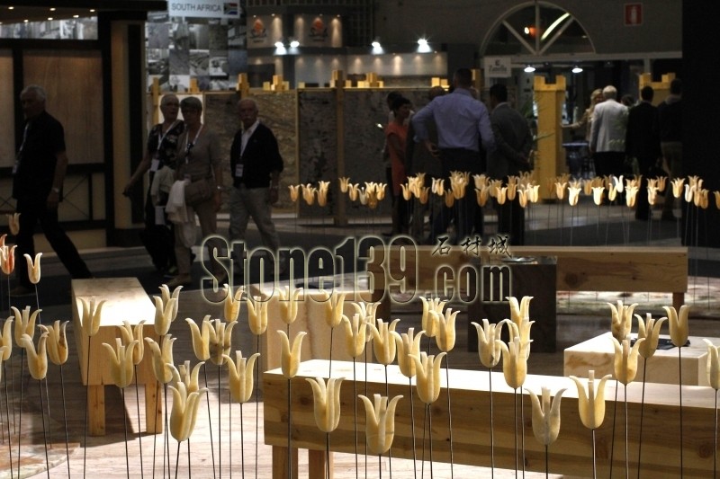 意大利石材展現場圖片