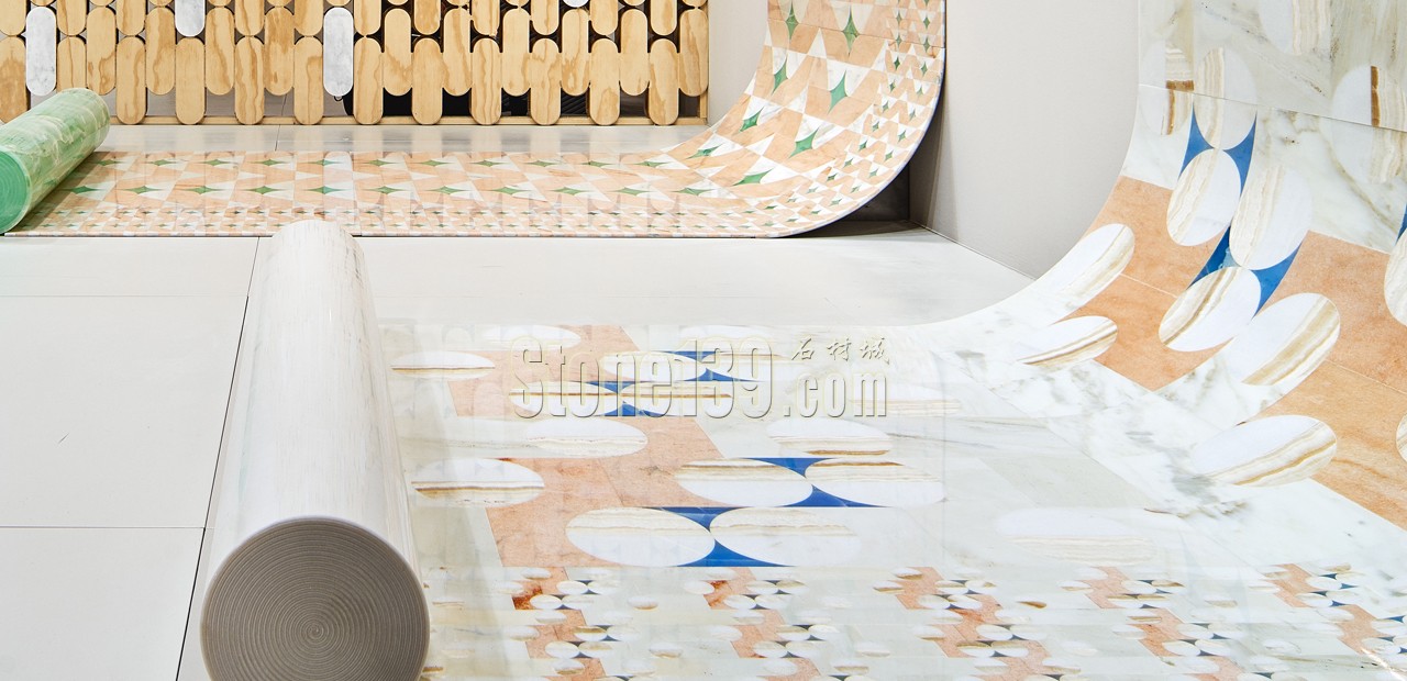 這位設(shè)計(jì)師,想用“軟性大理石”驚艷全場