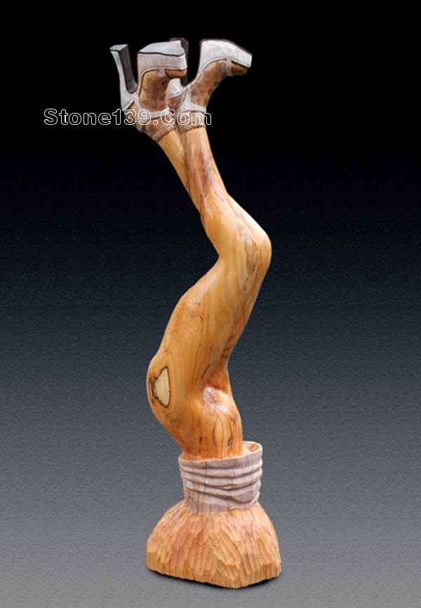 雷人的木雕和石雕藝術作品