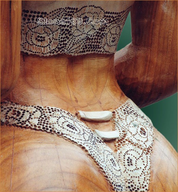 雷人的木雕和石雕藝術作品