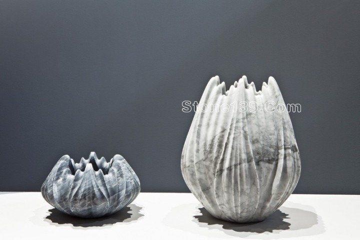 Zaha Hadid設計的創意大理石花瓶The Tau Vase