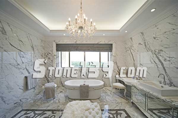 點擊打開原圖 雅士白大理石