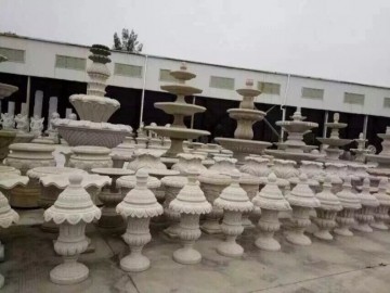 黃金麻異形雕刻產品 噴水池 花盆裝飾產品