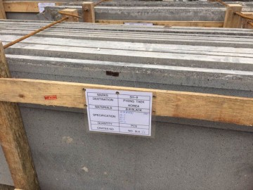 博白黑石材條板出口 整車出貨